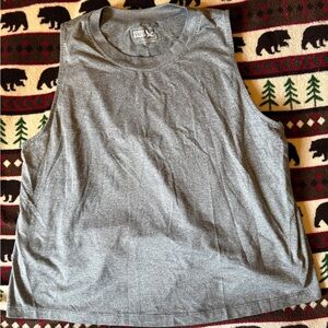 Eddie Bauer Gray Women's Sleeveless Crewneck Tank